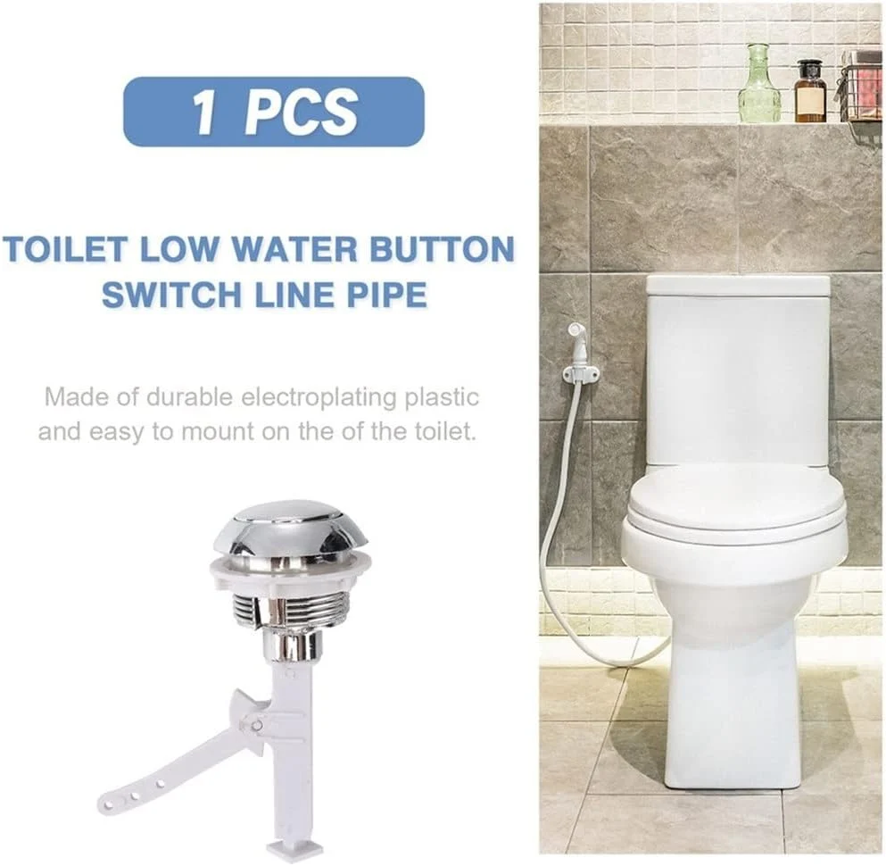 Boton pulsador para tanque de agua de inodoro con descarga separada Quierox - Tienda Online