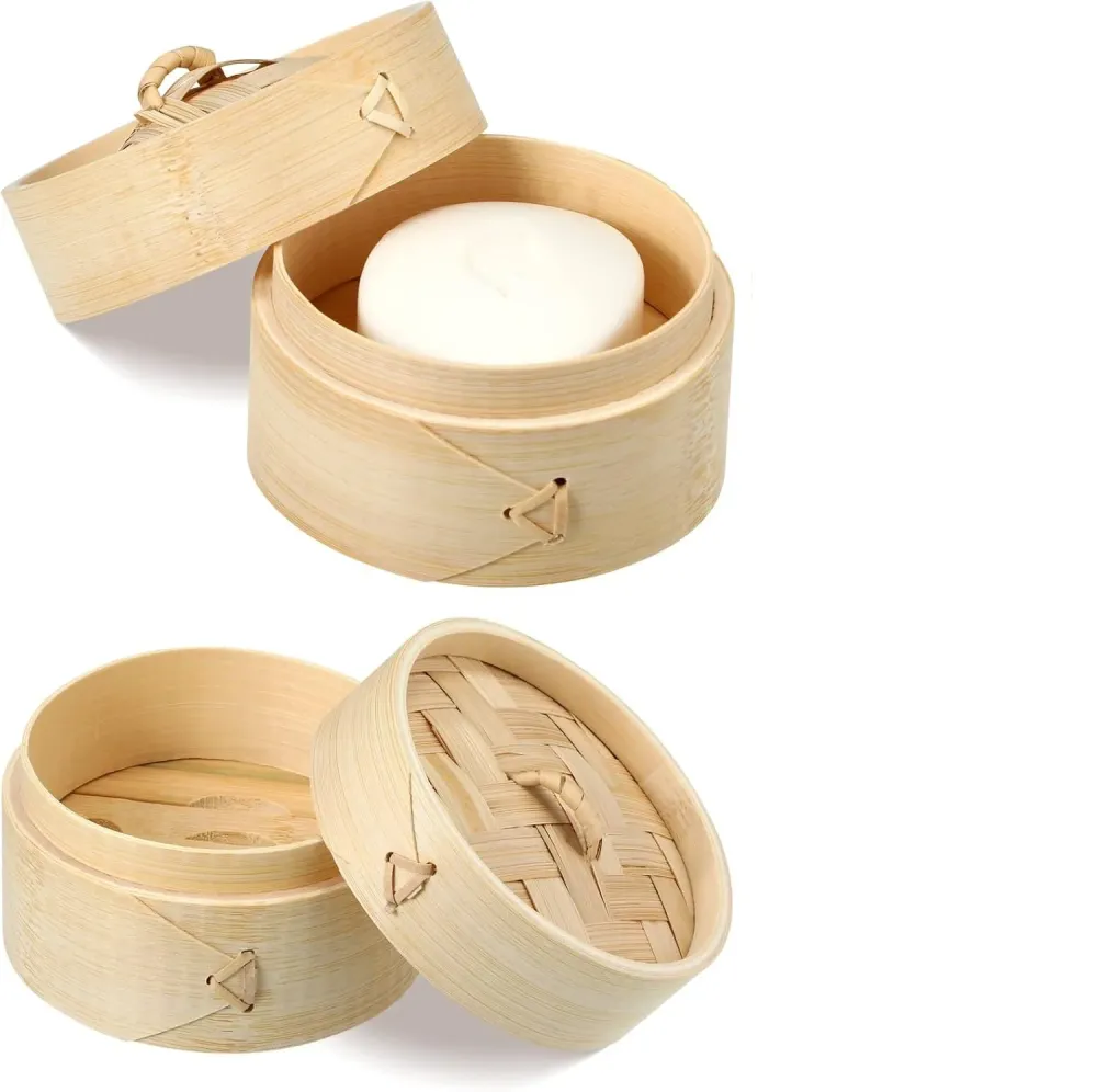 Chengu Soporte de barra de jabón de bambú natural con tapa, para drenaje Quierox - Tienda Online