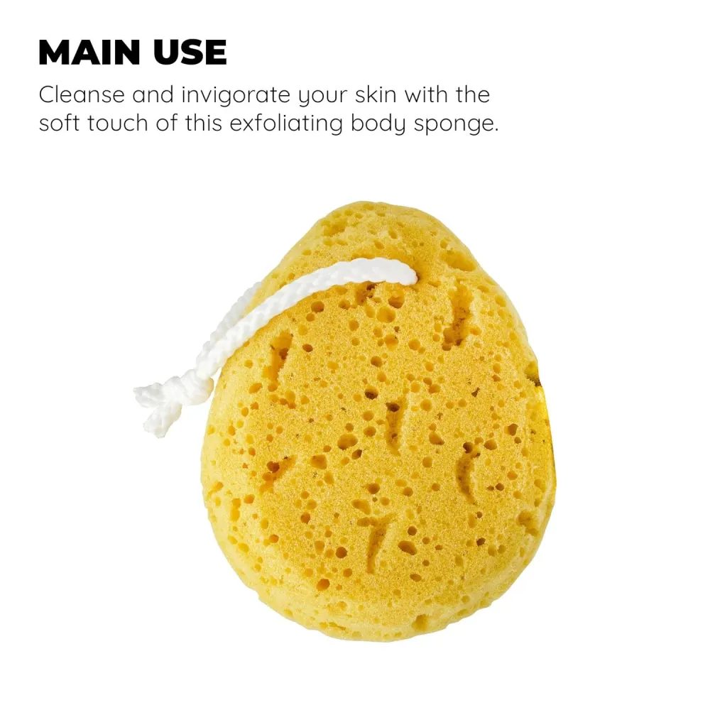 Jacent - Esponja para baño y cuerpo con espuma marina de limpieza profunda, paquete de 1 Quierox - Tienda Online