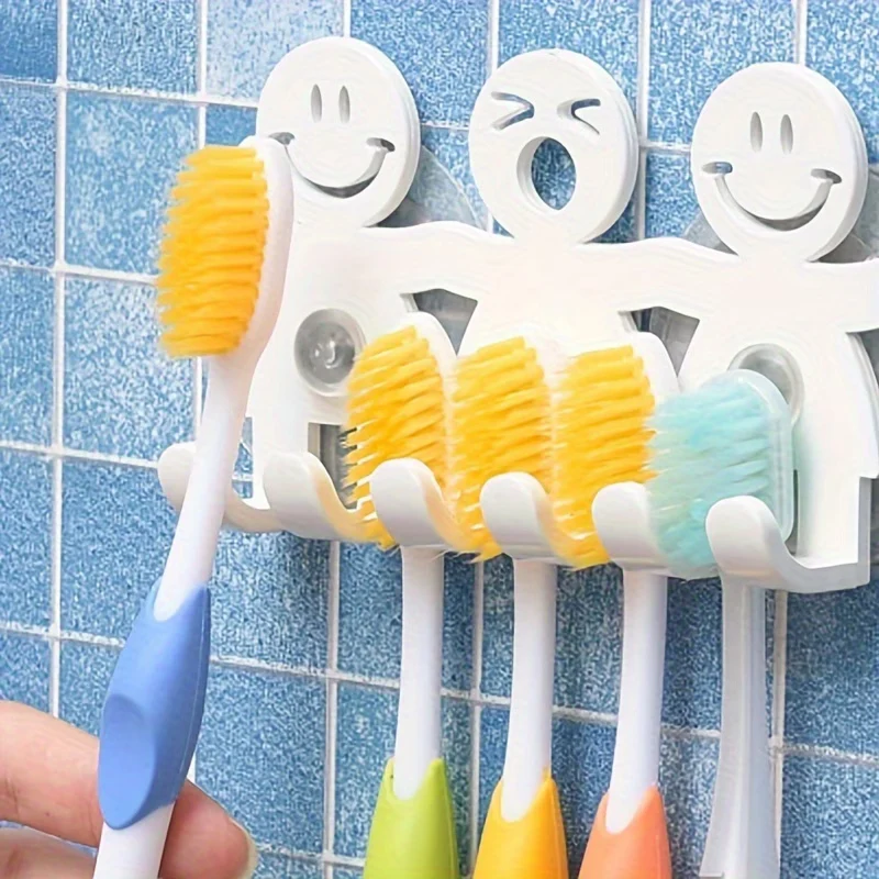 1 pieza de Soporte de Pared para Cepillos de Dientes Ahorrador de Espacio Quierox - Tienda Online