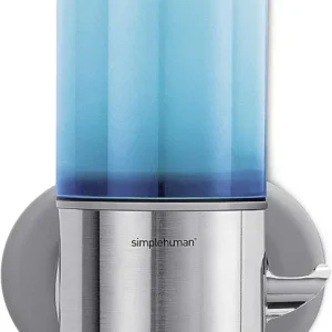 Simplehuman Surtidores de pared de acero inoxidable, dispensador de champú y jabón Quierox - Tienda Online