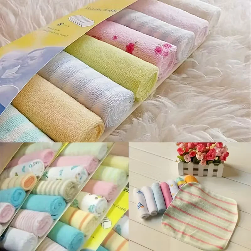 10 Toallas Suaves para Bebé, Paños de Baño para Infantes, aleatorias Quierox - Tienda Online