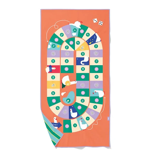 Toalla Playa Juego De La Oca M 140x70cm QUUT