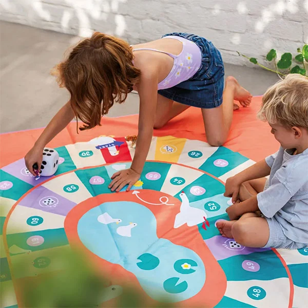 Toalla Playa Juego De La Oca XL 180x180cm QUUT