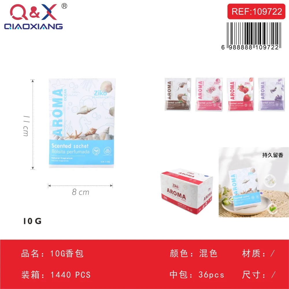 Bolsa aromática 10 g Q&X