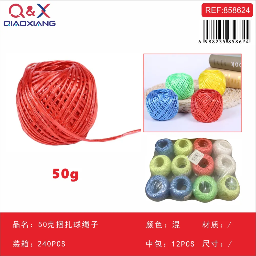 Cuerda con bola para amarre 50 g Q&X