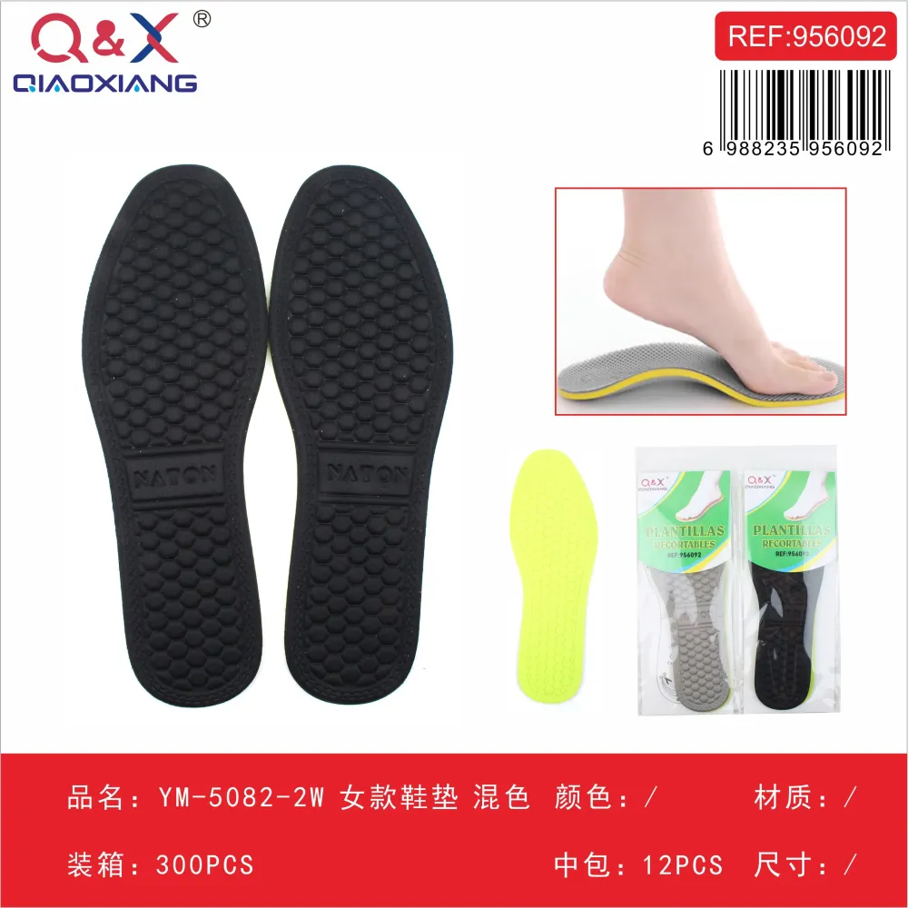 Plantillas para zapatos mujer colores surtidos modelo YM-5082-2W Q&X