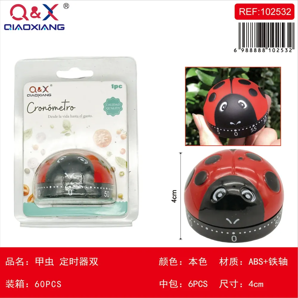 Temporizador de cocina diseño escarabajo Q&X