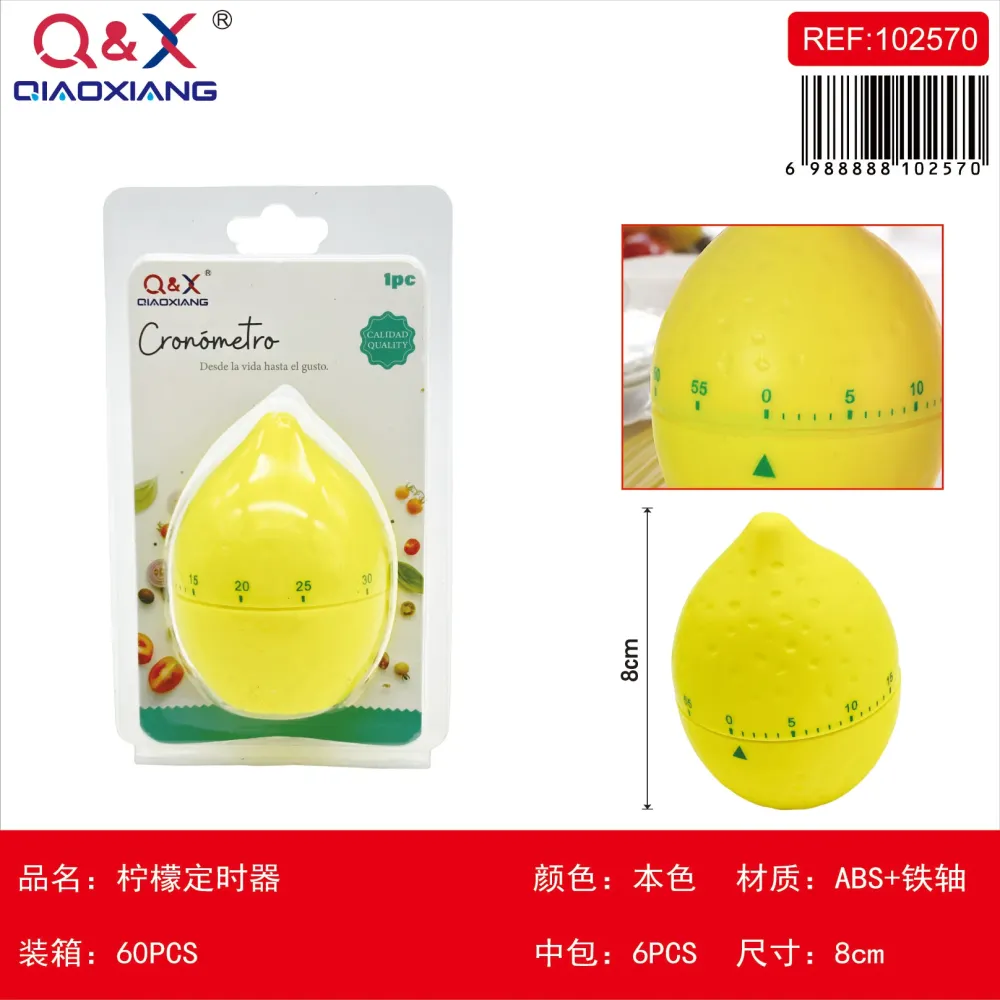 Temporizador de cocina diseño limón Q&X
