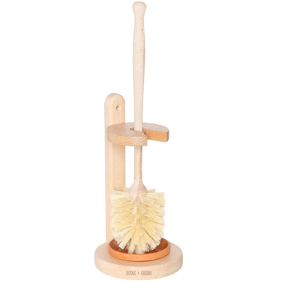 CEPILLO INODORO CON SOPORTE DE MADERA REDECKER