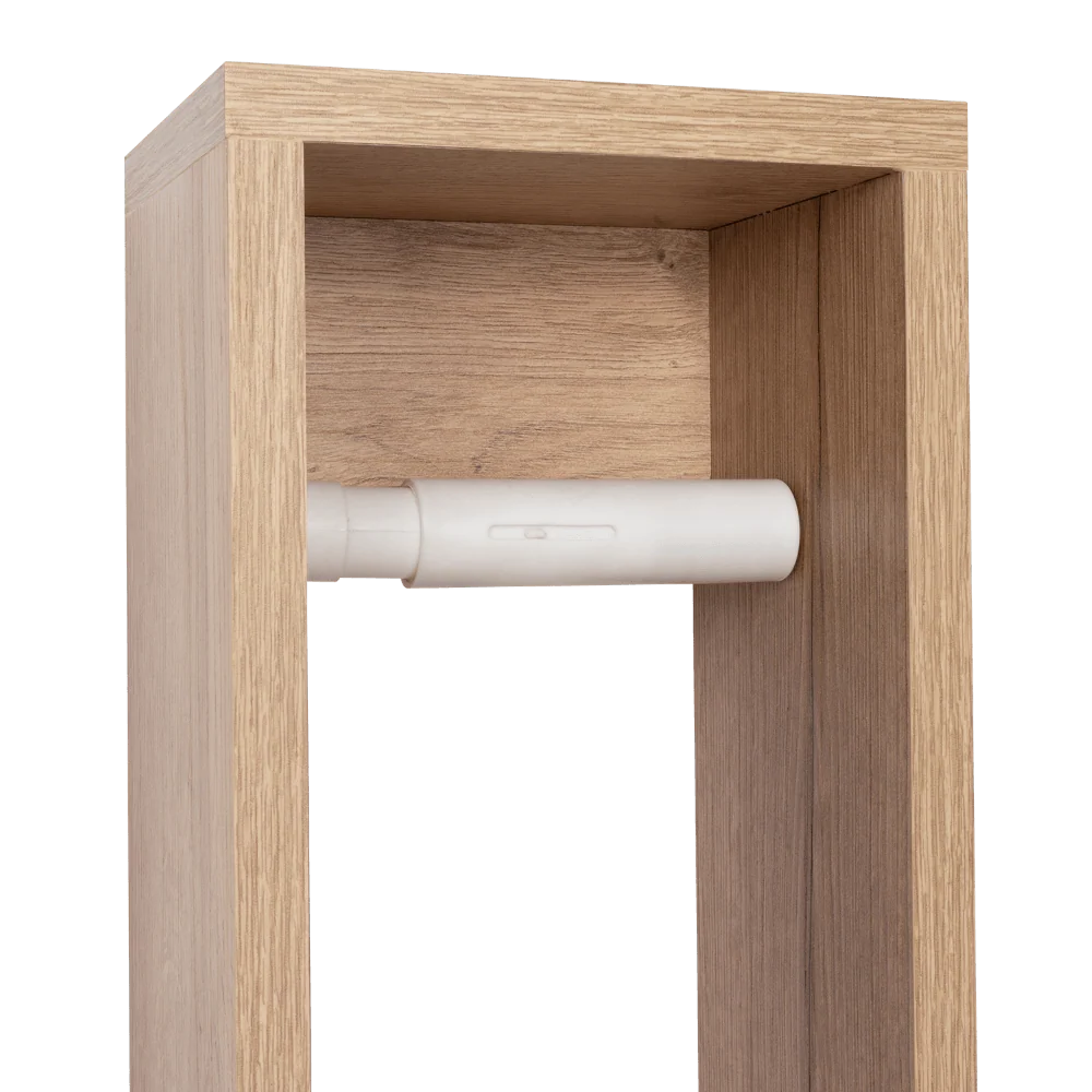 Organizador de Papel Balí, Beige, con almacenamiento para cuatro rollos X2 Unidades Reflekta X2