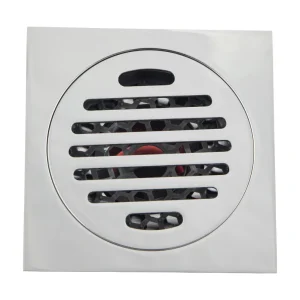 Rejilla de piso Drenare 10x10 Cromada