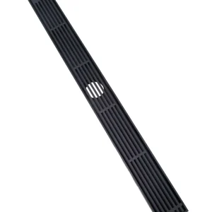 Rejilla de piso Drenare 60x5,5 Negro Mate