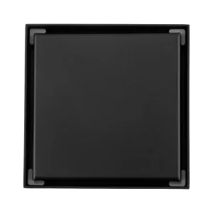 Rejilla de piso Drenare para enchapar 10x10 Negro Mate