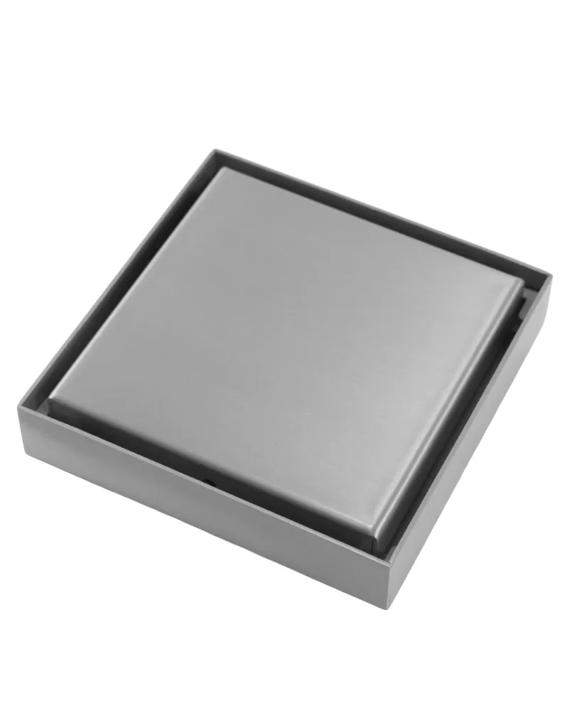 Rejilla de piso Drenare para enchapar 10x10 Satinada