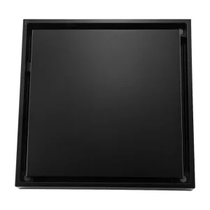 Rejilla de piso Drenare para enchapar 15x15 Negro Mate