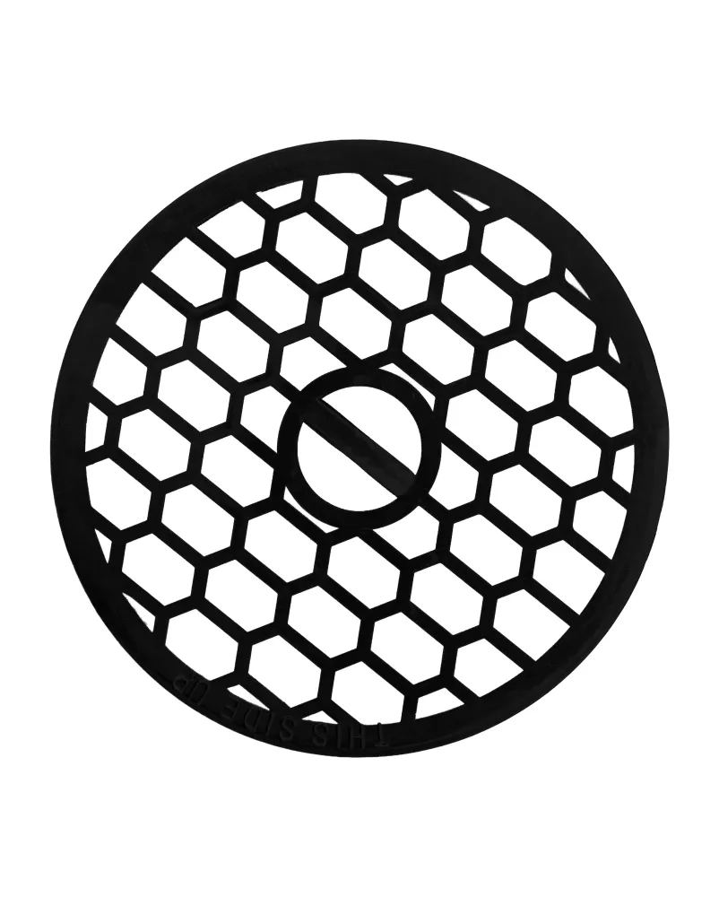 Rejilla de piso Drenare para enchapar 15x15 Negro Mate