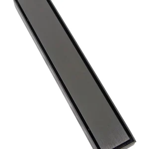 Rejilla de piso para enchapar Drenare 30x5,5 Nero
