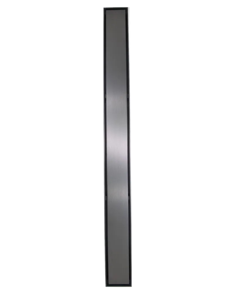 Rejilla de piso para enchapar Drenare 60x5,5 Nero