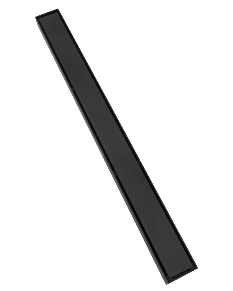 Rejilla de piso para enchapar Drenare 60x5,5 Negro Mate