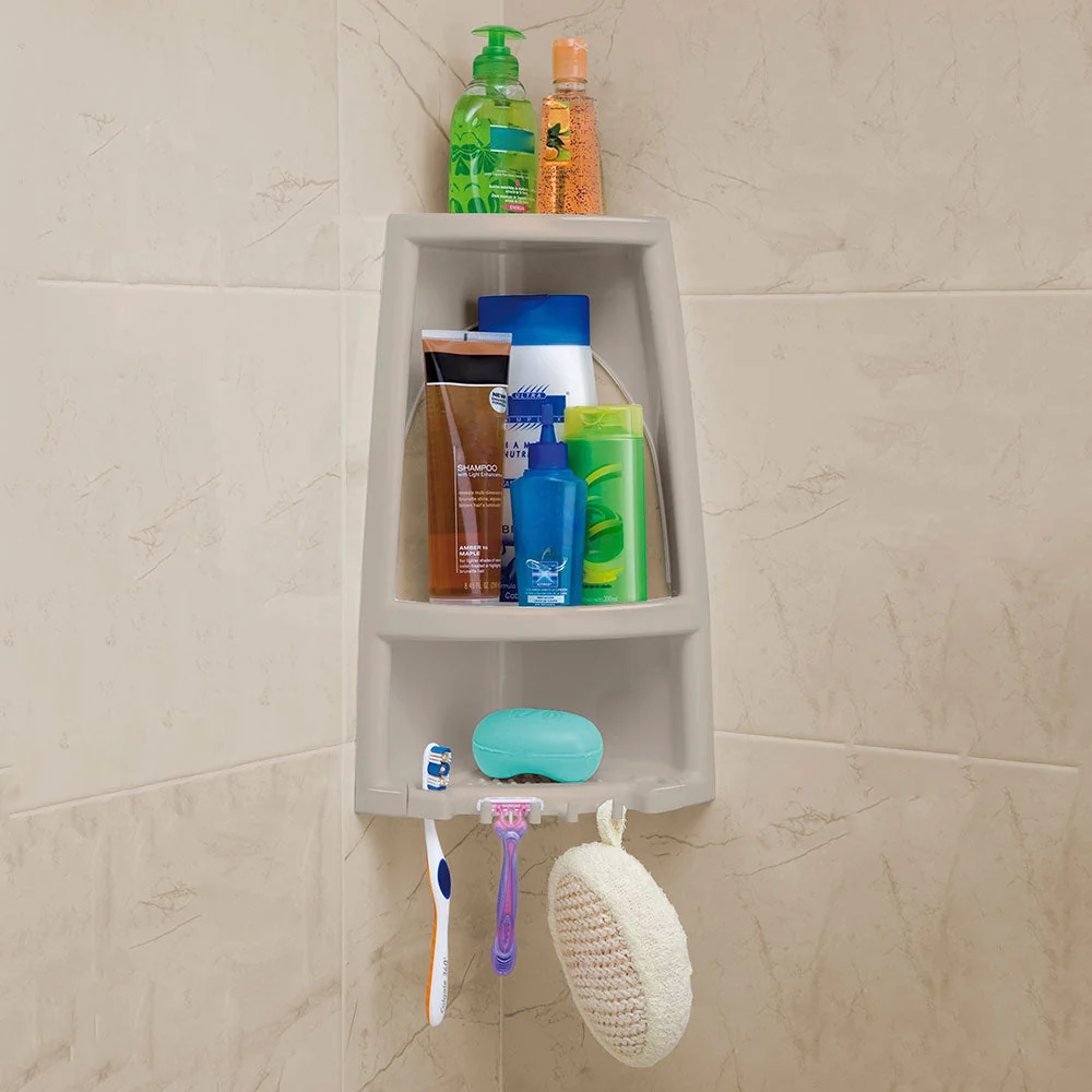Esquinero para Baño Taupe Rimax