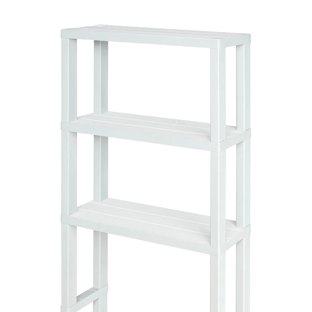 Estante Organizador 3 Niveles para Baño Blanco Rimax