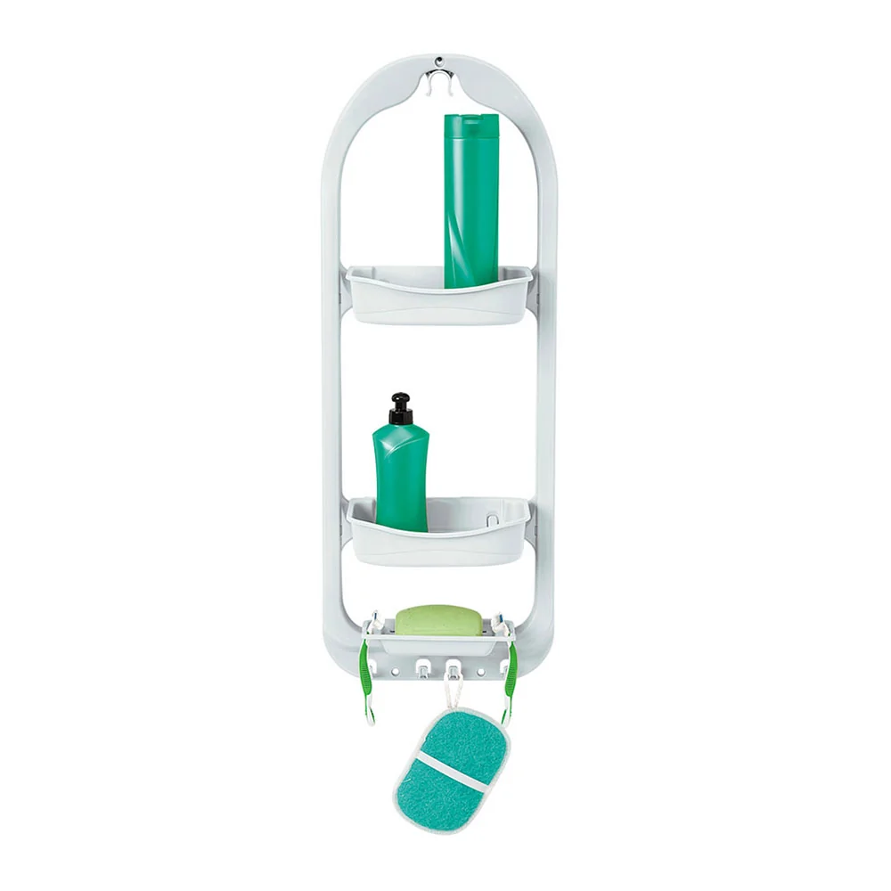 Organizador de ducha blanco marca Rimax