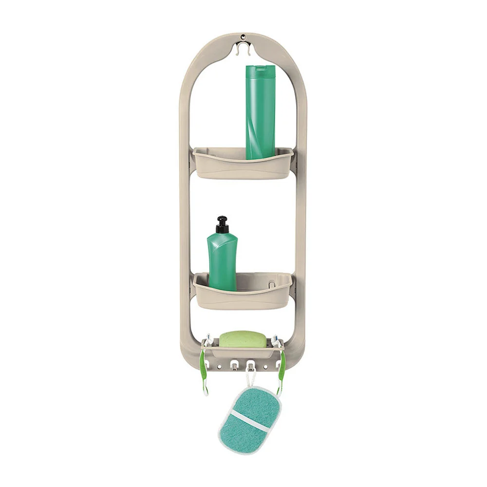 Organizador de Ducha Taupe Rimax