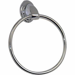 TOALLERO DE ARGOLLA RUGO TA94C DE ACERO INOXIDABLE CROMO