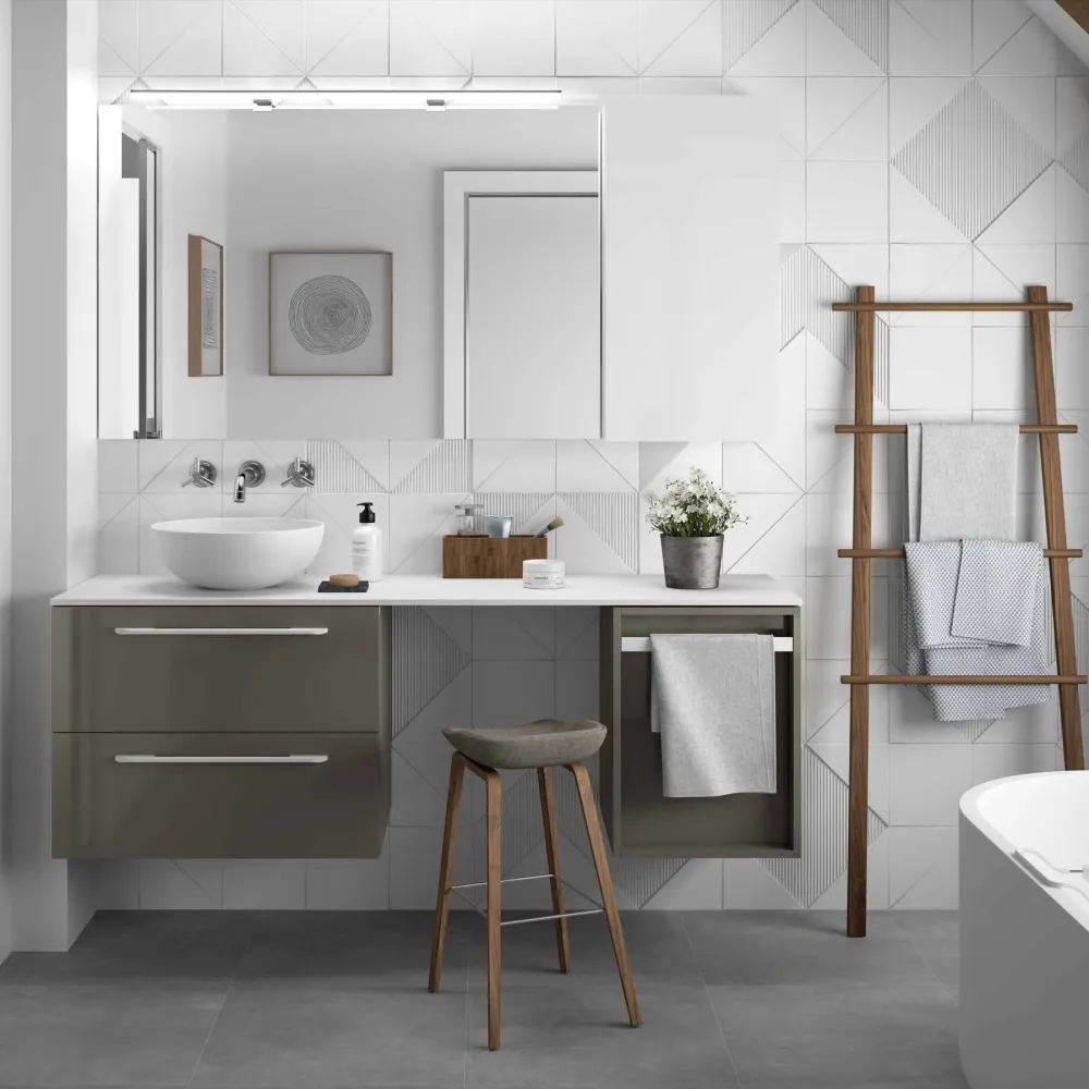 Lavabo de Posar BOL Solid Surface (390 x 140 mm) Salgar