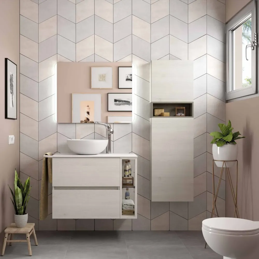 Lavabo de Posar BOL Solid Surface (390 x 140 mm) Salgar