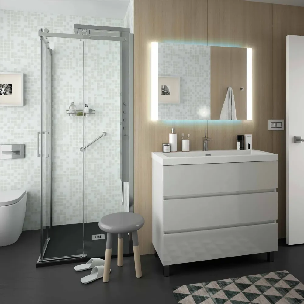 Lavabo TOSCANA Una Poza CARGA MINERAL BLANCA SALGAR