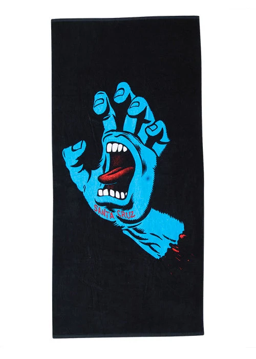 Santa Cruz - Toalla Screaming Hand Black