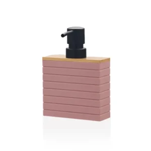 Dispensador de jabón líquido Mia Stripe rosa Selected Products - 871