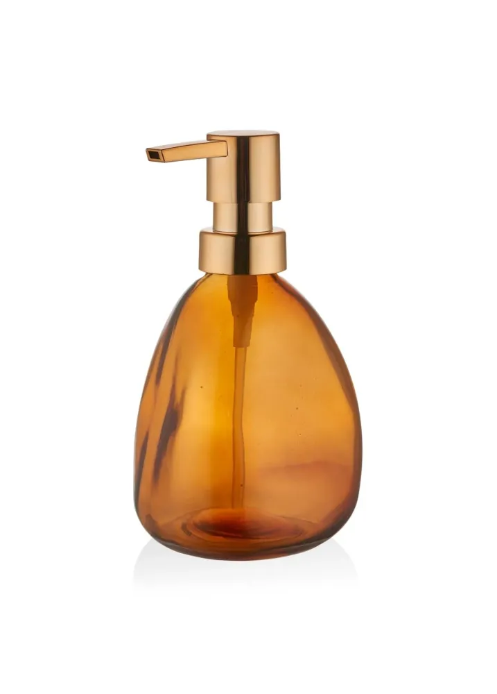 Mia Globo Dispensador de Jabón Líquido Ámbar 360ml (12.17 fl oz) Selected Products - 871