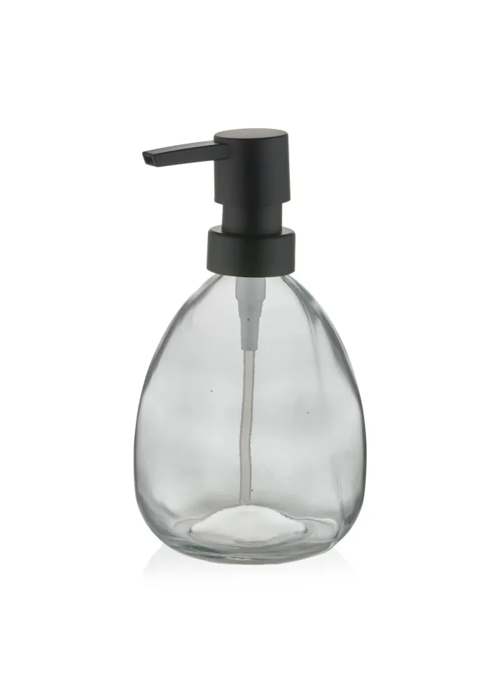 Mia Globo Dispensador de Jabón Líquido Transparente 360ml (12.17 fl oz) Selected Products - 871
