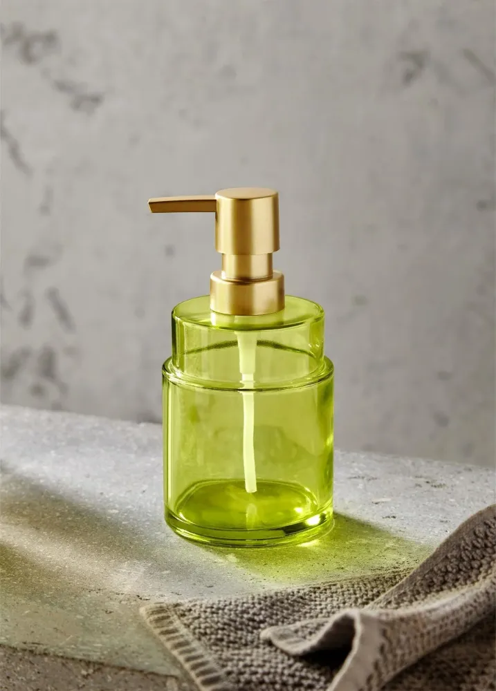 Mia Jabonera Dispensador de Jabón Líquido Verde 330ml (11.16 fl oz) Selected Products - 871