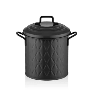 Mia Prism Bote de Basura Encimera Negro 4L (135.26 fl oz) Selected Products - 871