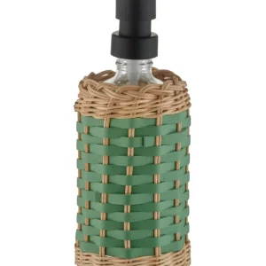 Mia Rattan Dispensador de Jabón Líquido Verde 483ml (16.33 fl oz)l Selected Products - 871