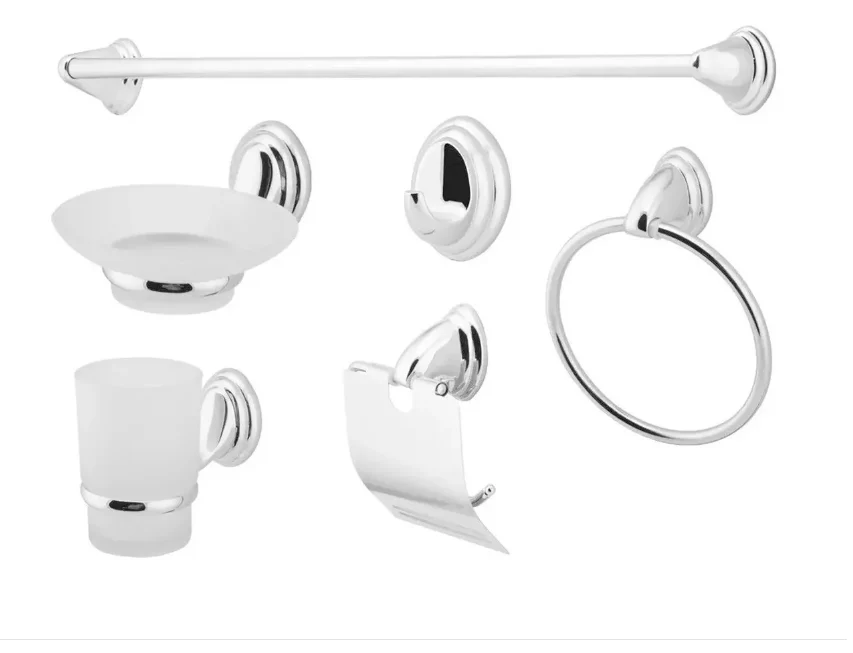 Set Accesorios Baño 6 Piezas Colomba - Taumm