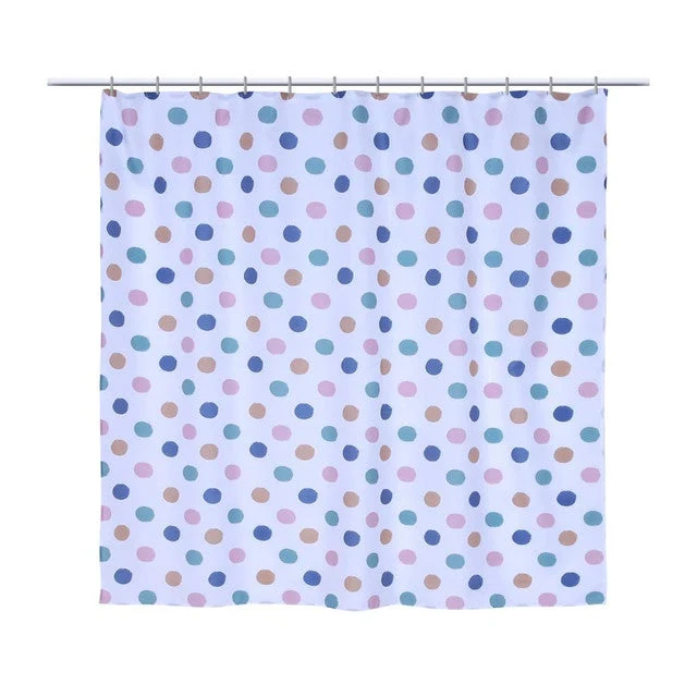 Set Cortina de Baño 3 Piezas Castaño