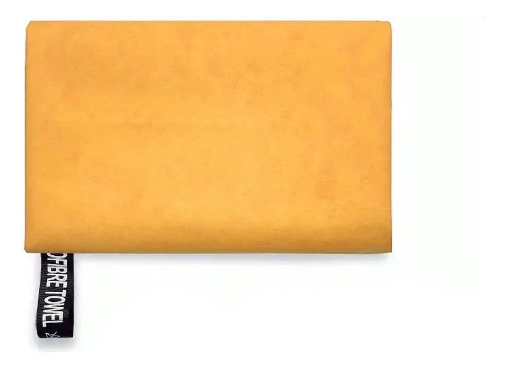 Set 3 Toallas Baño Viaje Microfibra Secado Rápido Naranja