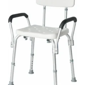 Silla Ducha Con Reposabrazos Y Respaldo