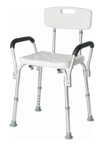 Silla Ducha Con Reposabrazos Y Respaldo