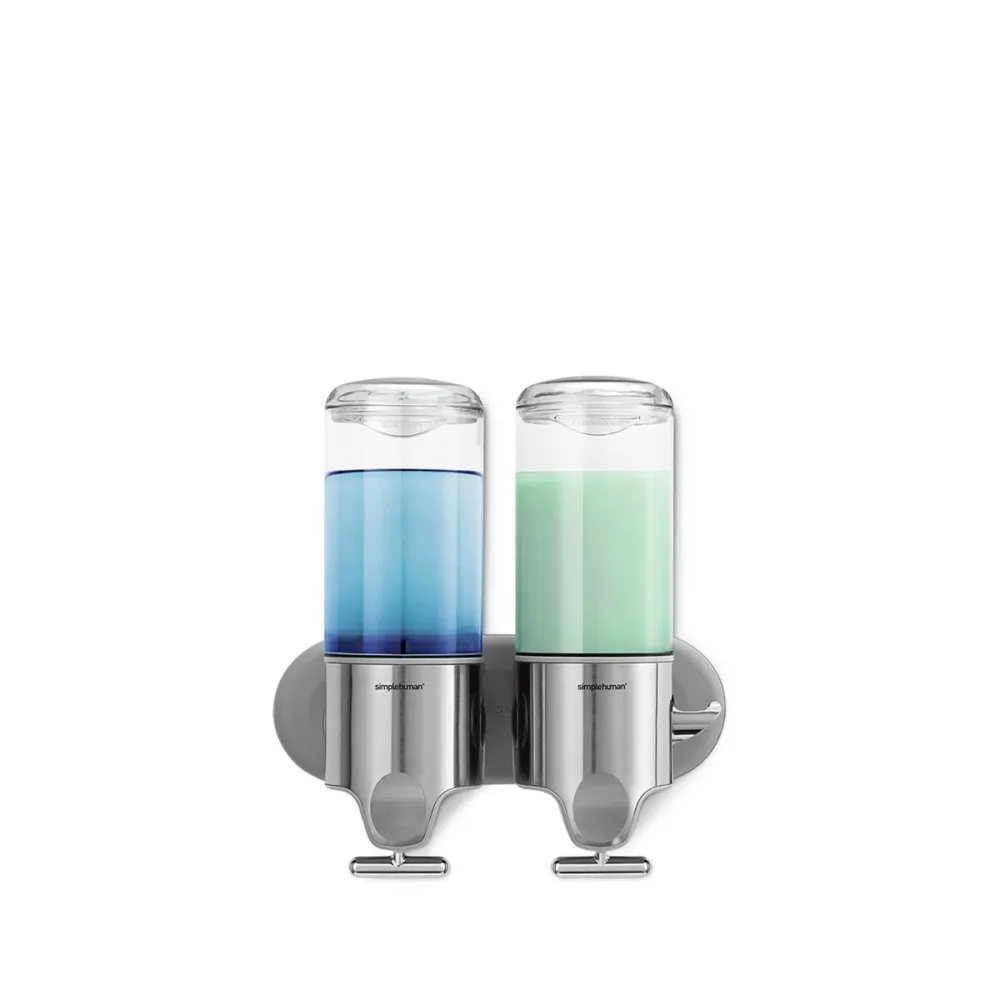 dosificadores de pared dobles de 444 ml simplehuman