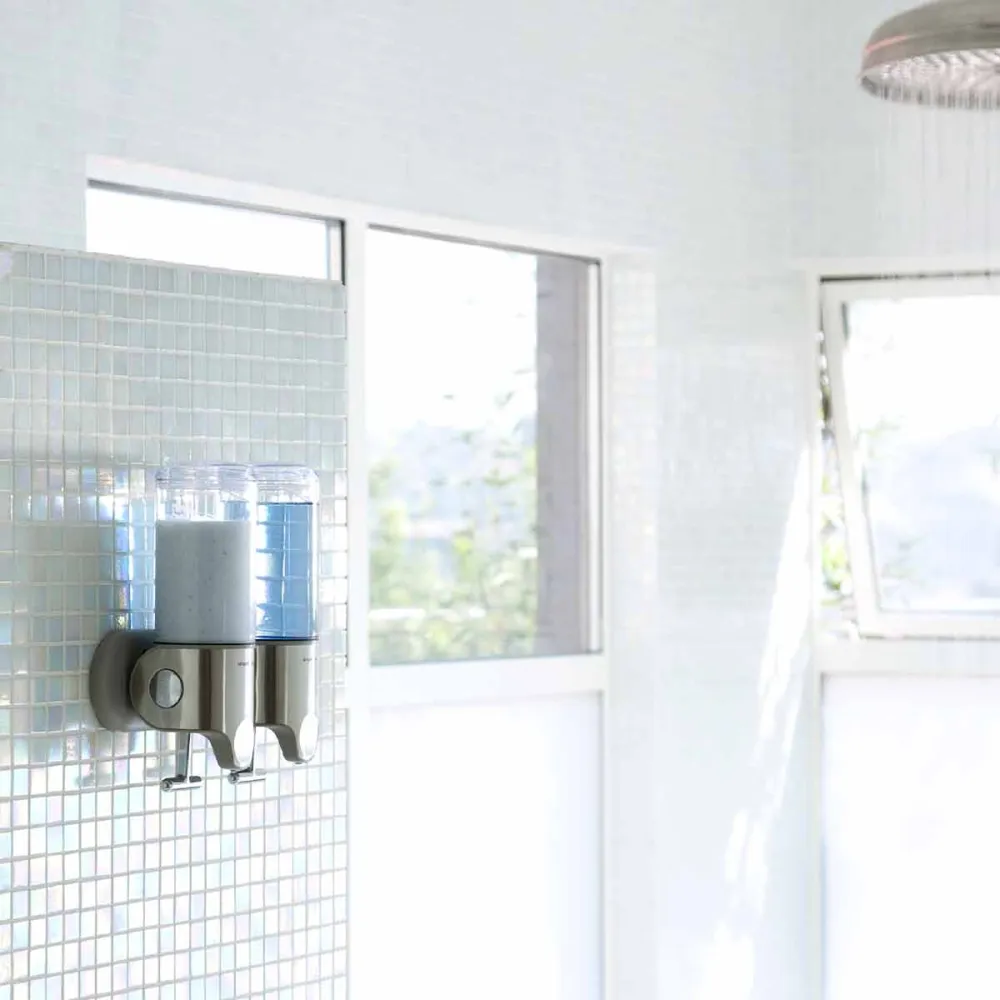 dosificadores de pared dobles de 444 ml simplehuman