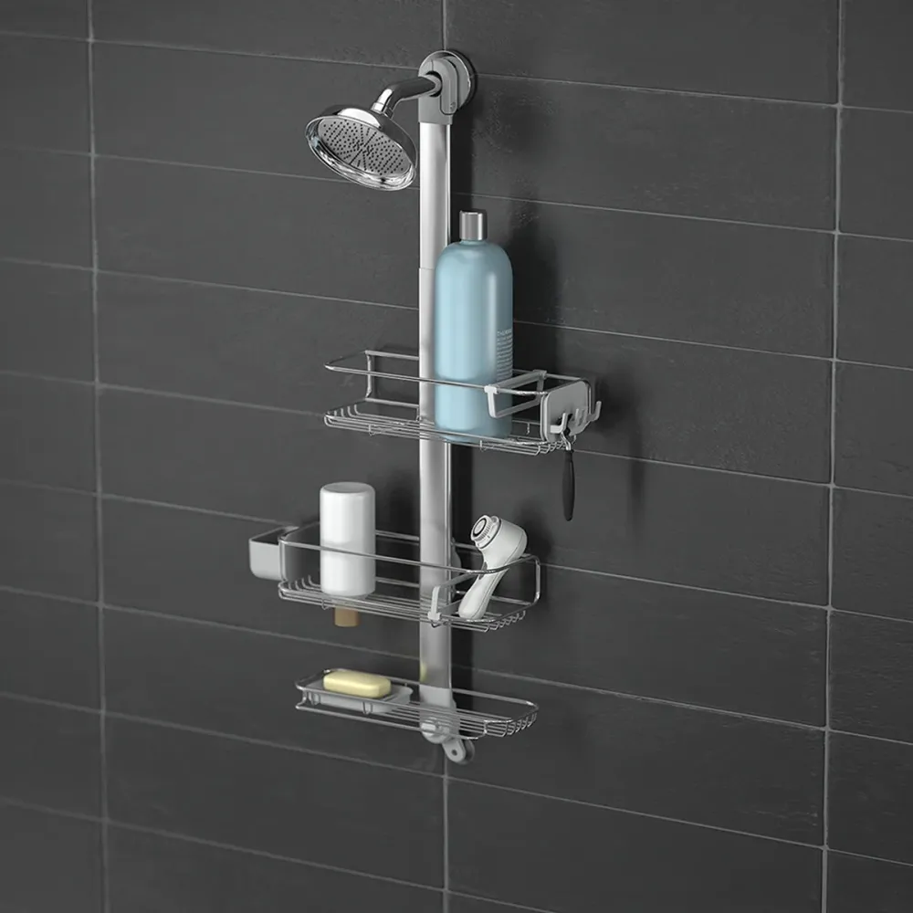 estanterà regulable para ducha plus simplehuman