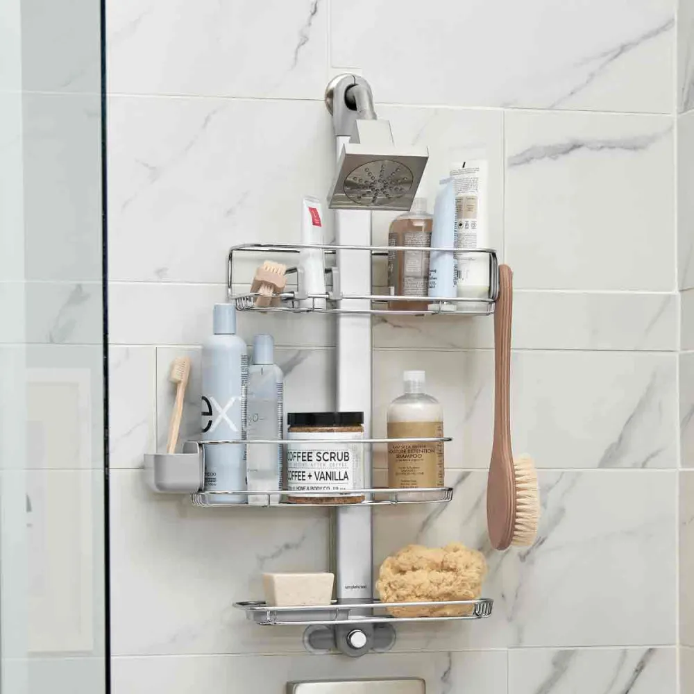 estanterà regulable para ducha plus simplehuman