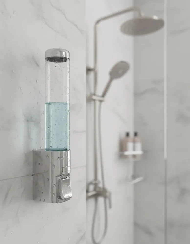 DISPENSADOR DE JABÓN - TRANSPARENTE - ABS - 300ml Sirena Home Store