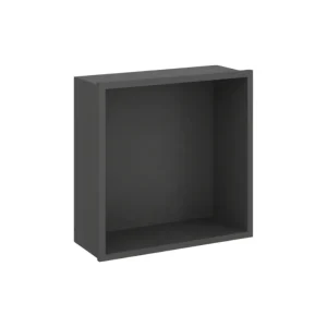 NICHO DE BAÑO - GRIS GRAFITO - SUS304 - 32 CM × 12 CM × (30 CM / 60 CM / 90 CM) Sirena Home Store